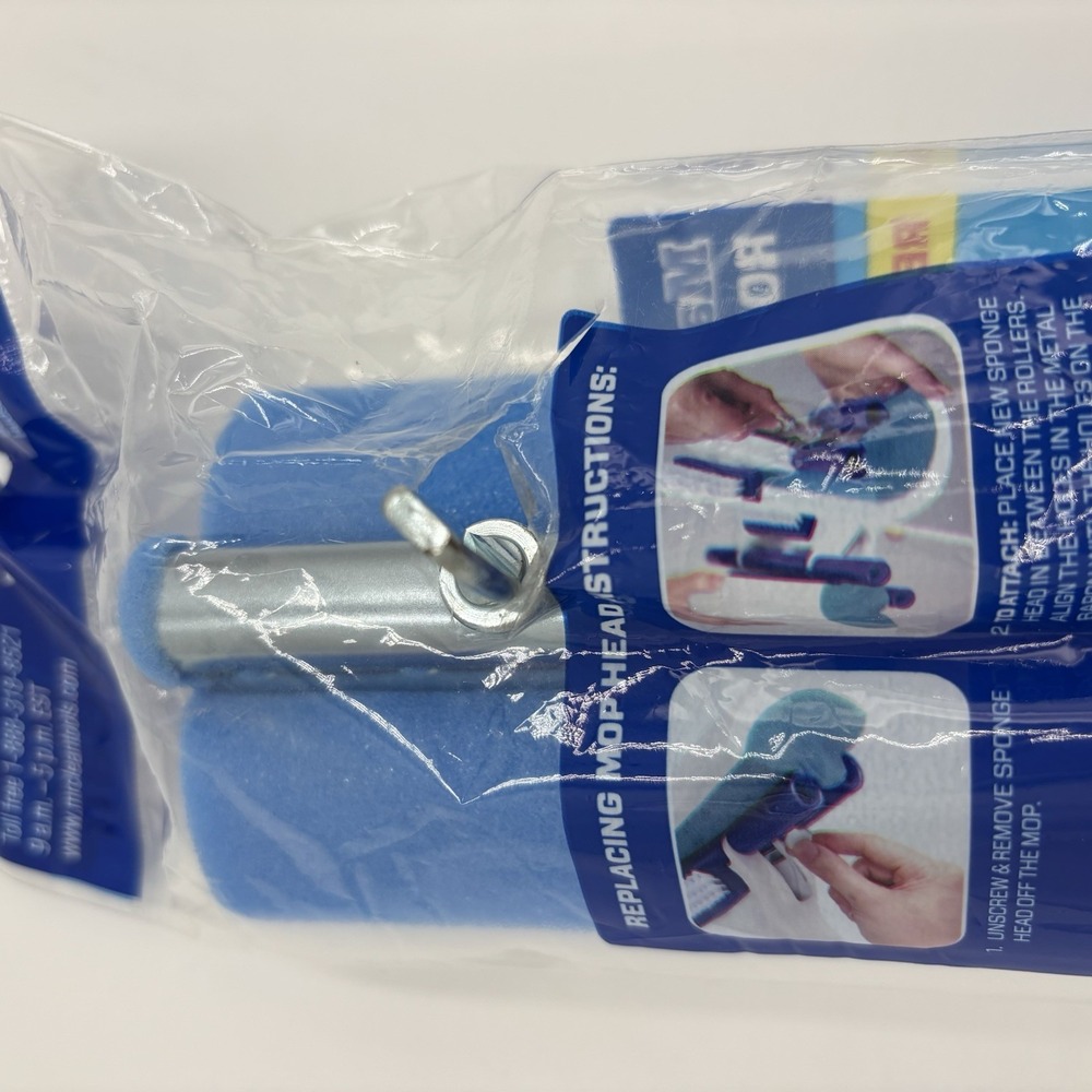 Mr Clean MagicEraser Roller Mop Refill Replacement Head Quick Sponge Mop Cleaner - Picture 5 of 6